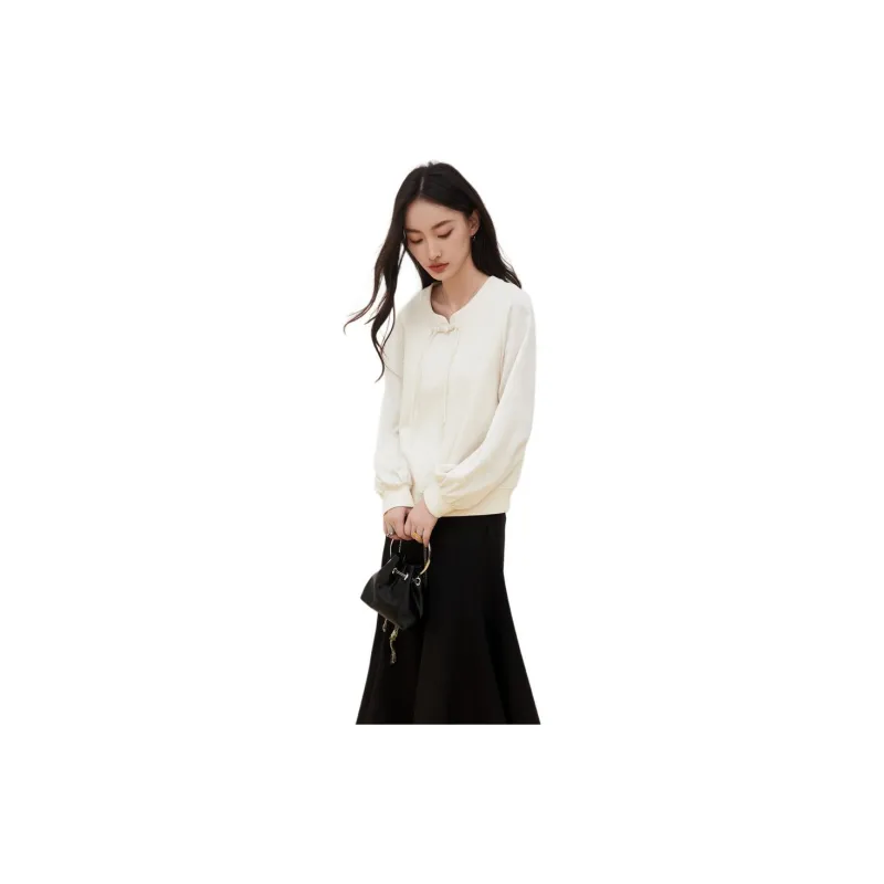 XG Sweatshirt Women's Light Beige-1