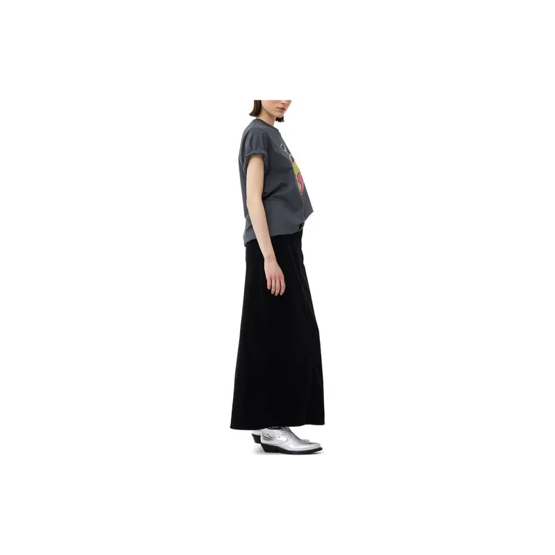 GANNI T Shirts Women's Volcano Gray-3