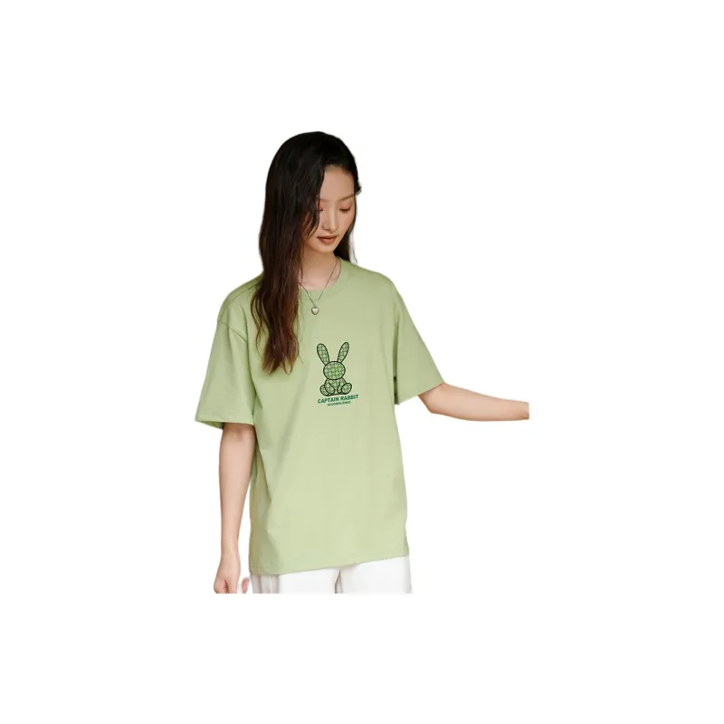 Weixi T Shirt Women's Light Pea Green-2