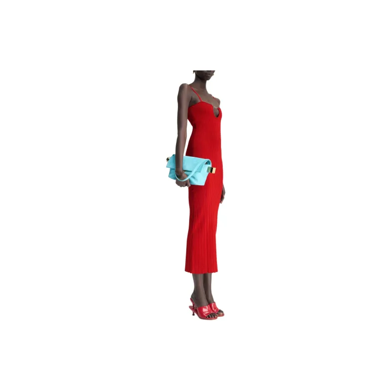 Jacquemus Knitted Sleeveless Dress-3