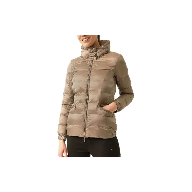 EMPORIO ARMANI FW22 Puffer Jacket Women's Gold-1