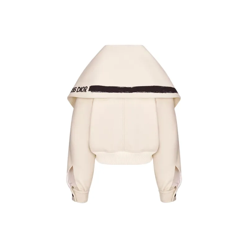 DIOR FW24 Jackets Coats Women's Ecru-1