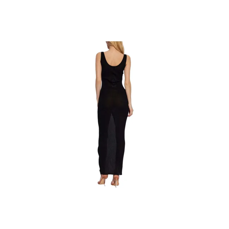 CASABLANCA Ribbed knit Maxi Dress-3