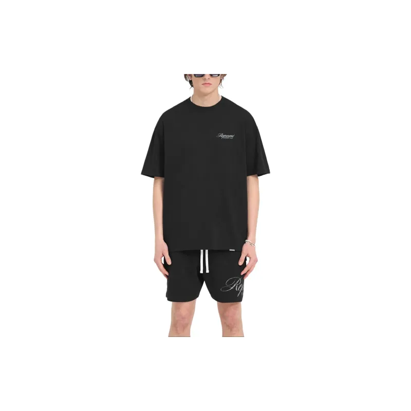 REPRESENT Club Script T shirt Black-2