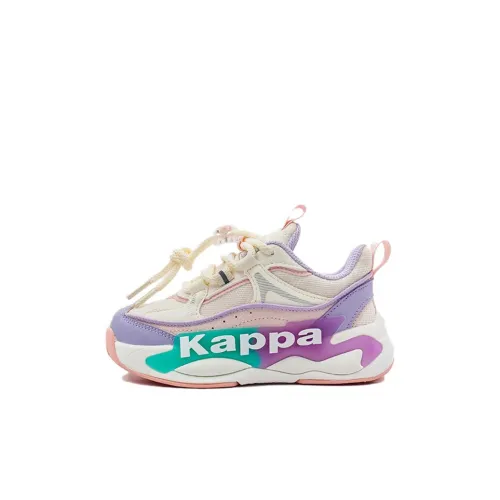 KAPPA KIDS Slip-Resistant Breathable Kids Lifestyle Shoes Beige Pink Kids'