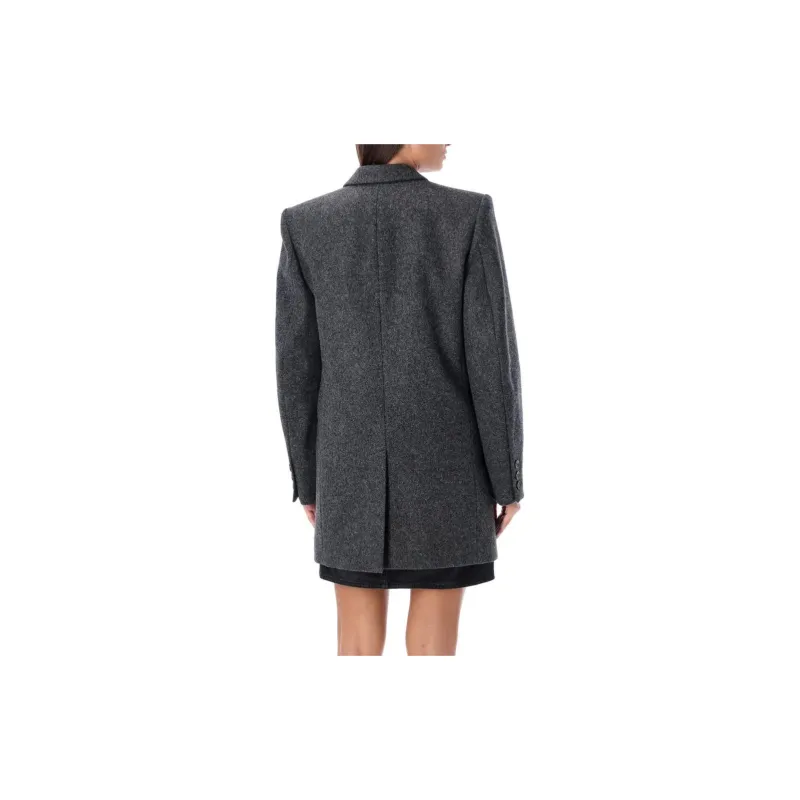 ISABEL MARANT ETOILE Double Breasted Tailored Blazer-2