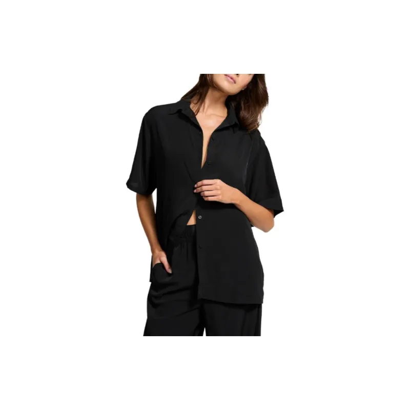 Victoria's Secret Shirt Women's Black-1