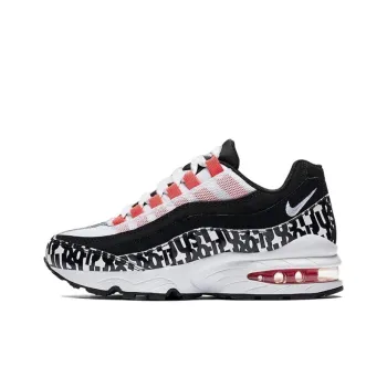 Nike Air Max 95 Print Black White Bright Crimson GS