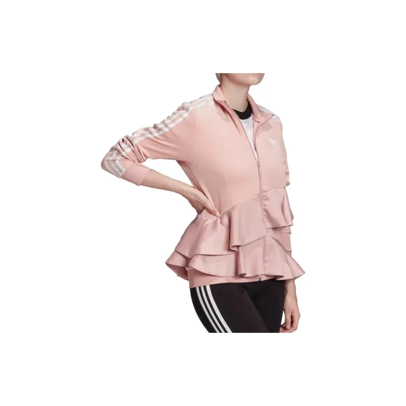 Adidas Velvet Jackets Women's Lotus Color-2