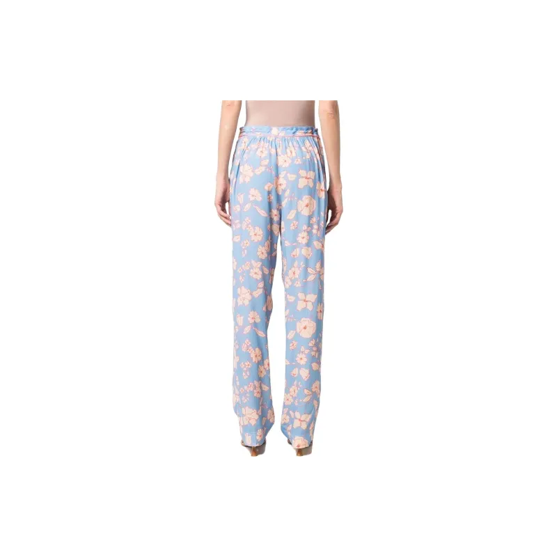 Forte Forte Floral print Straight leg Trousers-2