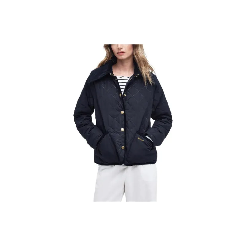 BARBOUR Gosford Quilted Jacket Jackets Coats Women's Marine Blue-1