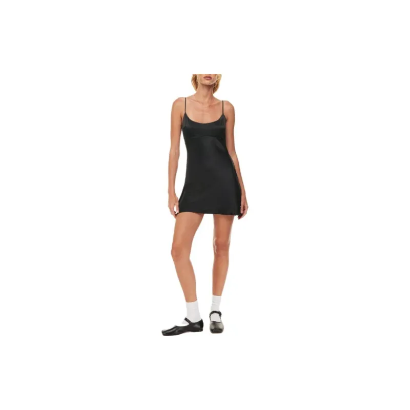 ARITZIA Slip Dresses Women's Black-2