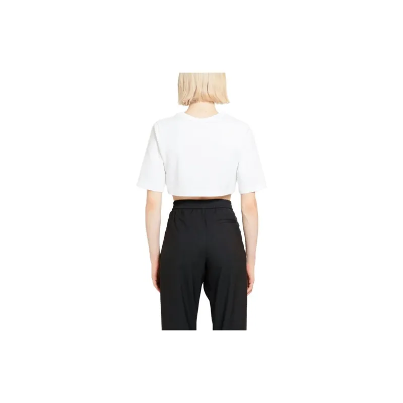 LOEWE Anagram Cropped T Shirt 'Pink'-2