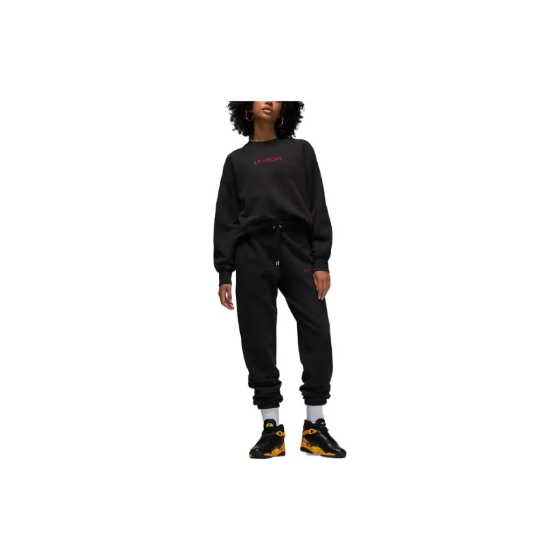 Jordan Sweatshirts Women's Black-2