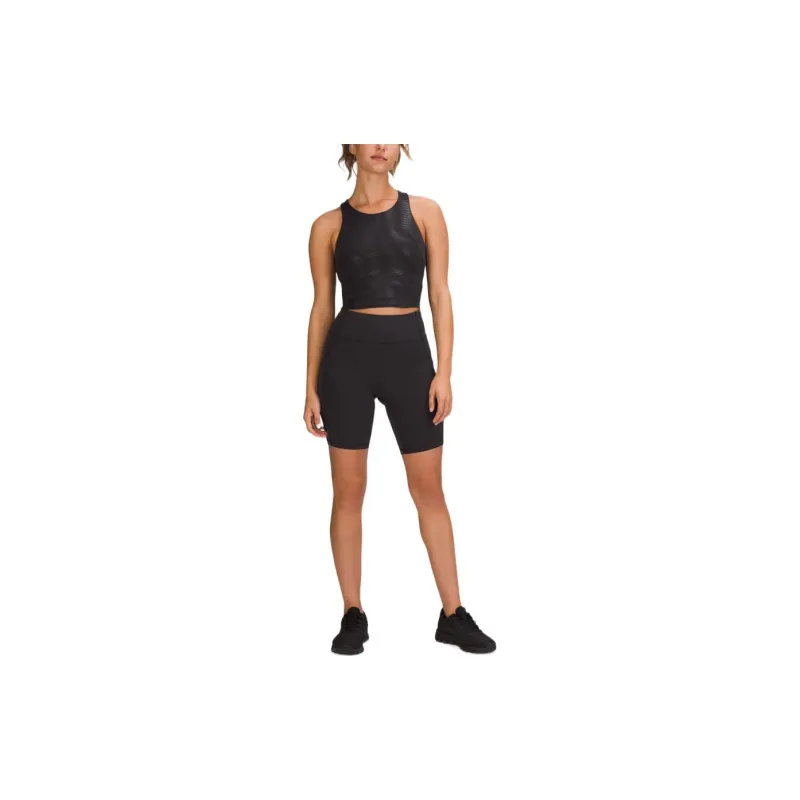 Lululemon Invigorate Sleeveless Sports Shirts Women's Black-2