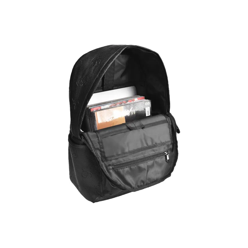 GLORY&CO PVC Backpack Travel Bag Laptop Bag Backpack Regular Men's Black-3