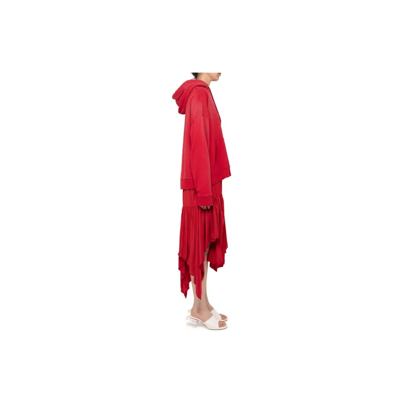 Maison Mihara Yasuhiro SS24 Long-Sleeved Dresses Women's Red-2