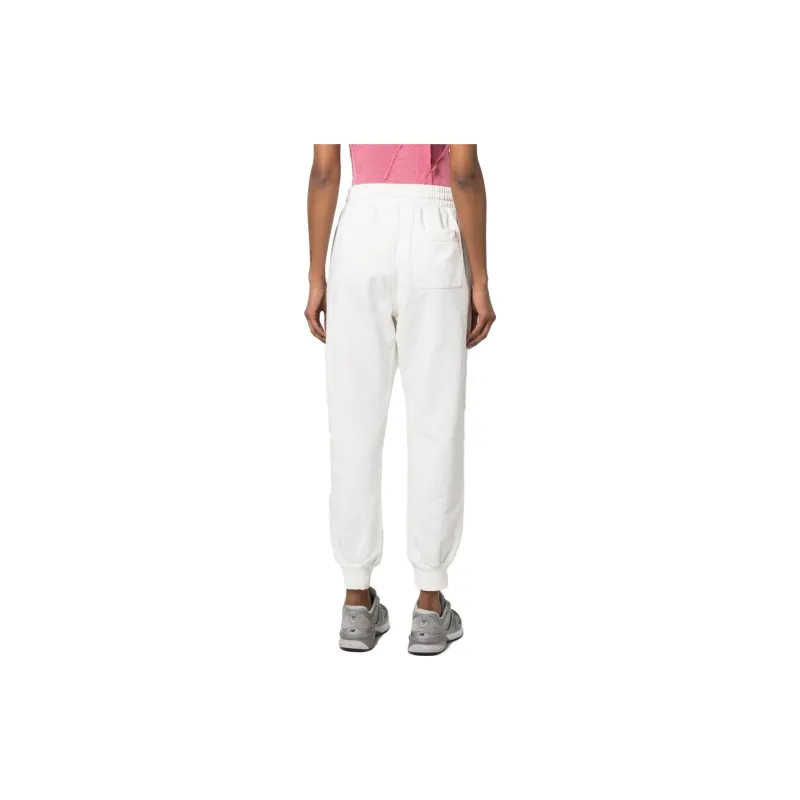 CASABLANCA Stacked Logo Embroidered Sweatpants 'White'-2