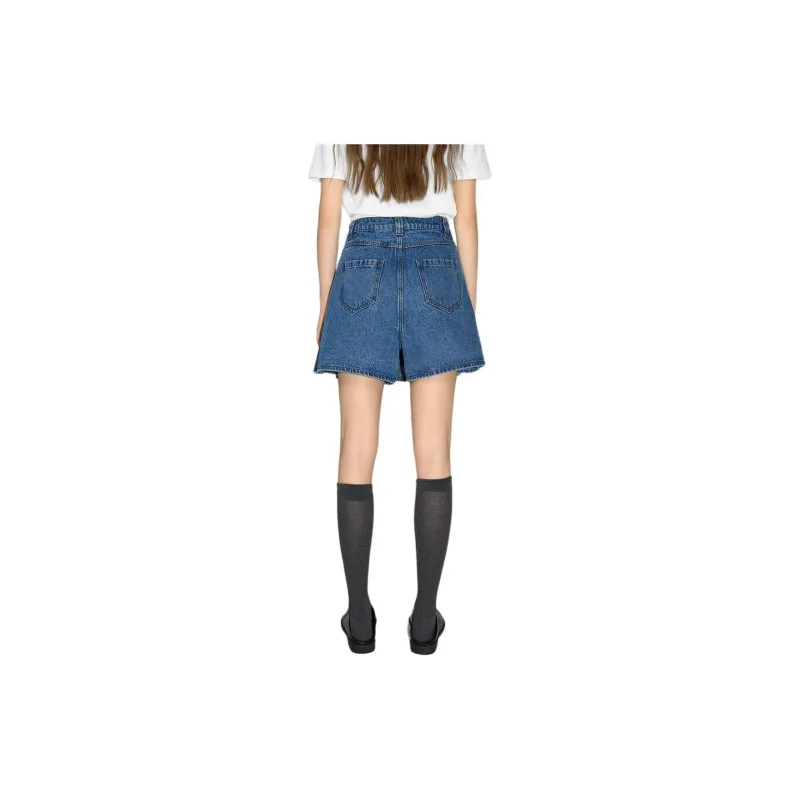 Bethine Denim Short Skirts Women's Denim Blue-2
