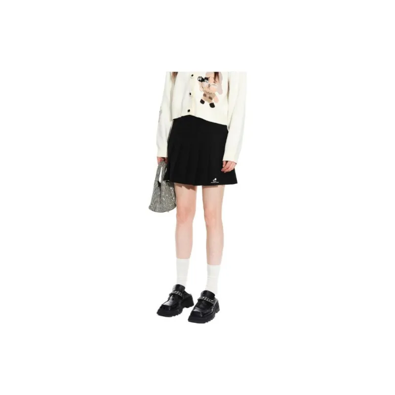 D'zzit Casual Short Skirts Women's Black-3