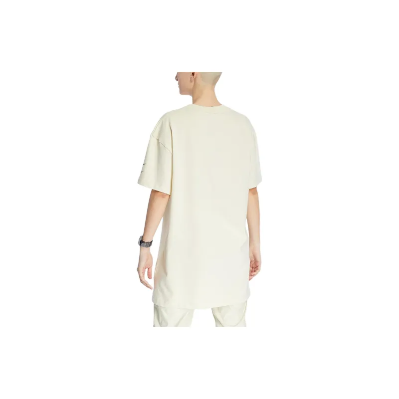 Nike Short Sleeved Dresses Women's Ecru-6