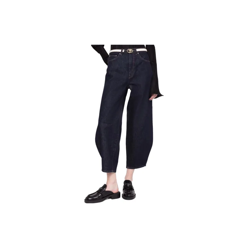 TOTEME High-Waisted Tapered Jeans-1