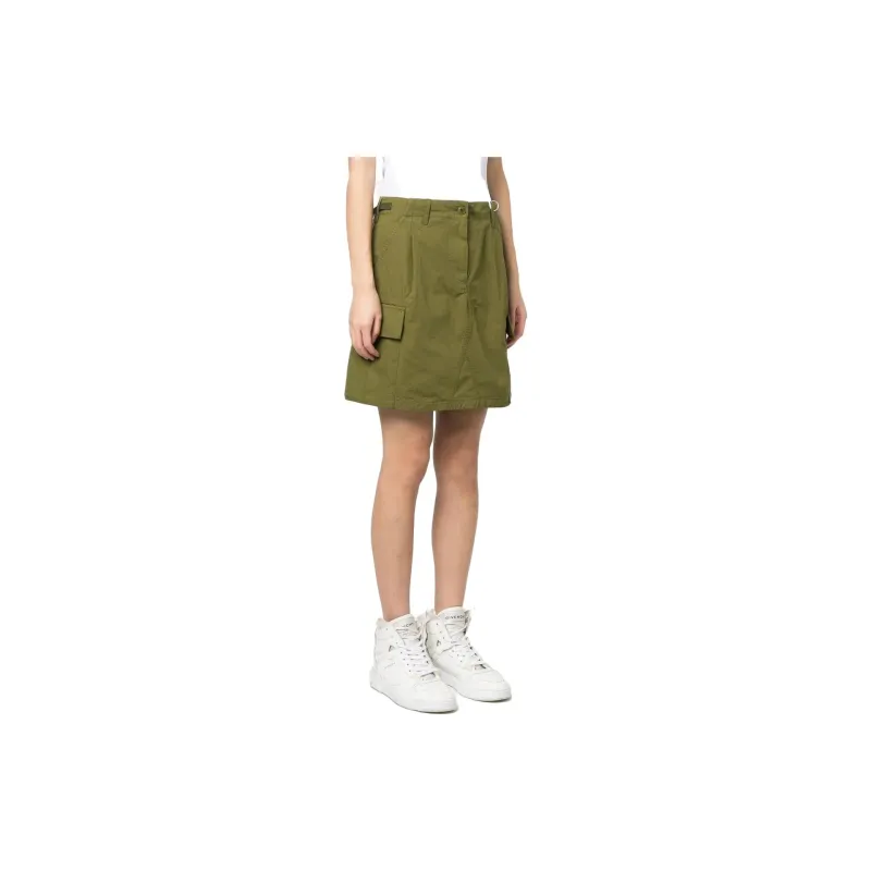 KENZO High Waist Cargo Mini Skirt-3