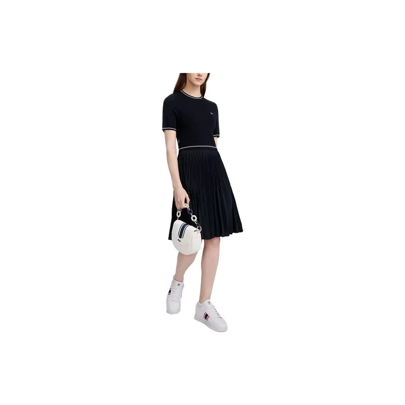 FILA Short Sleeved Dresses Women's Legend Blue-1