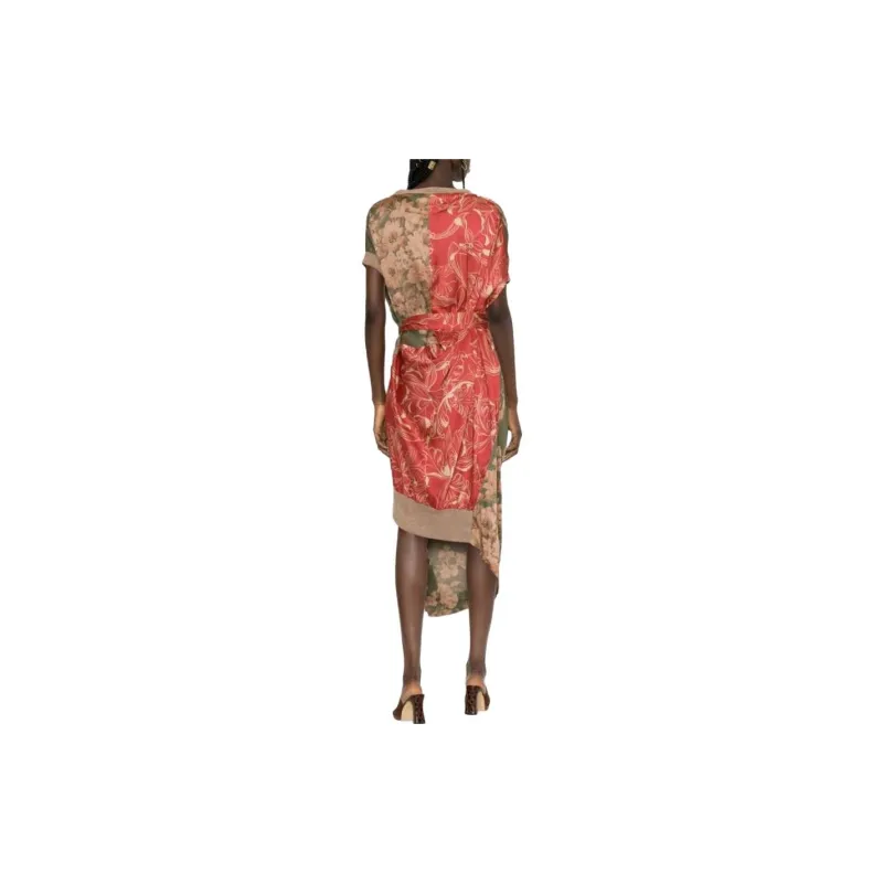 Vivienne Westwood Short Sleeved Dresses Women's Multicolor-2