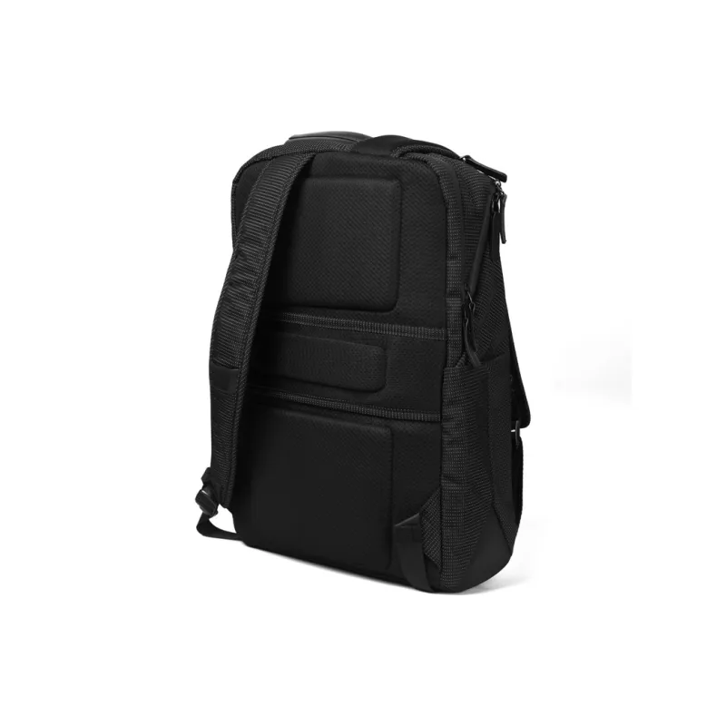 FORU Cow Leather Backpack Regular Unisex Black-4