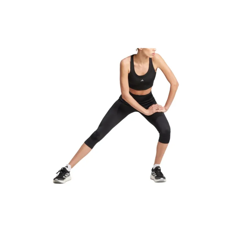 Adidas DailyRun Athletic Trousers Women's Black/White-5