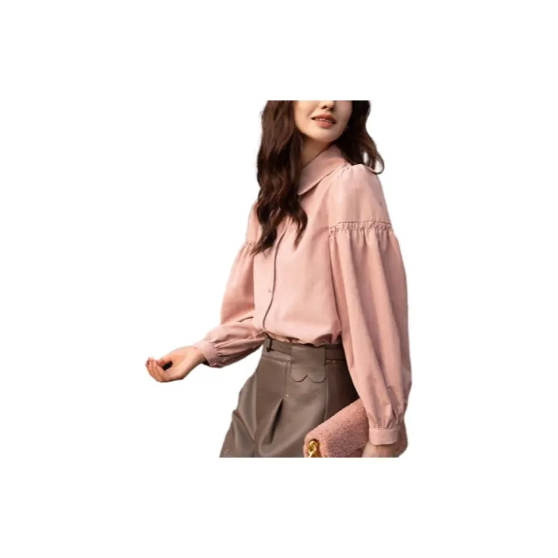 MISHOW Shirts Women's Pink-2