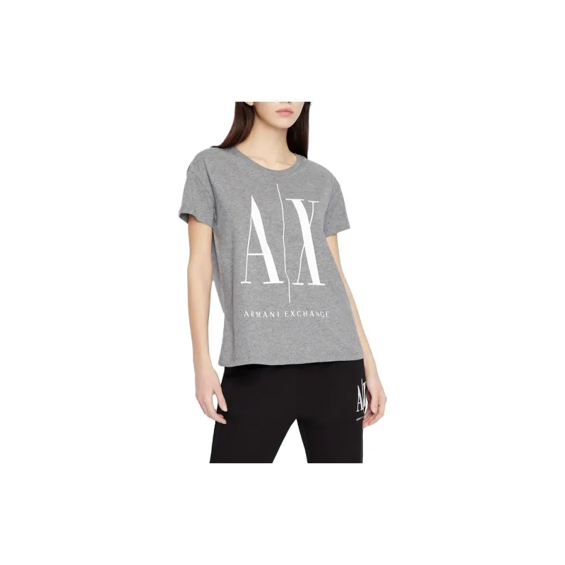 EMPORIO ARMANI T-Shirts Women's Gray-1
