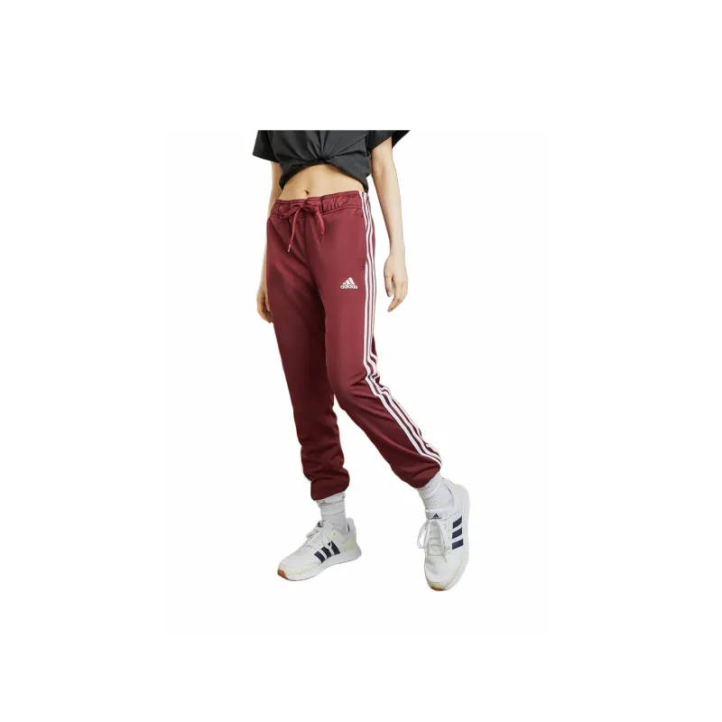 Adidas Casual Pants Women's Dark Red-3