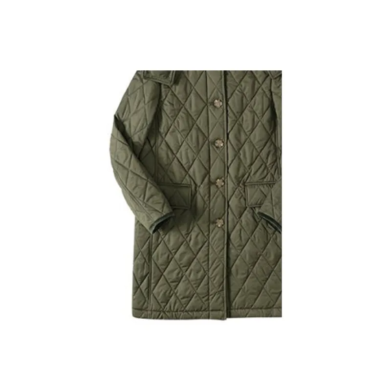 Burberry Puffer Jacket Women's Army Green-3