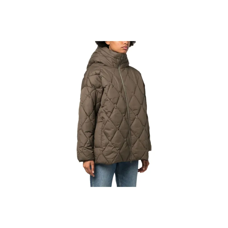 BARBOUR Puffer Jacket Women's Olive Green-1