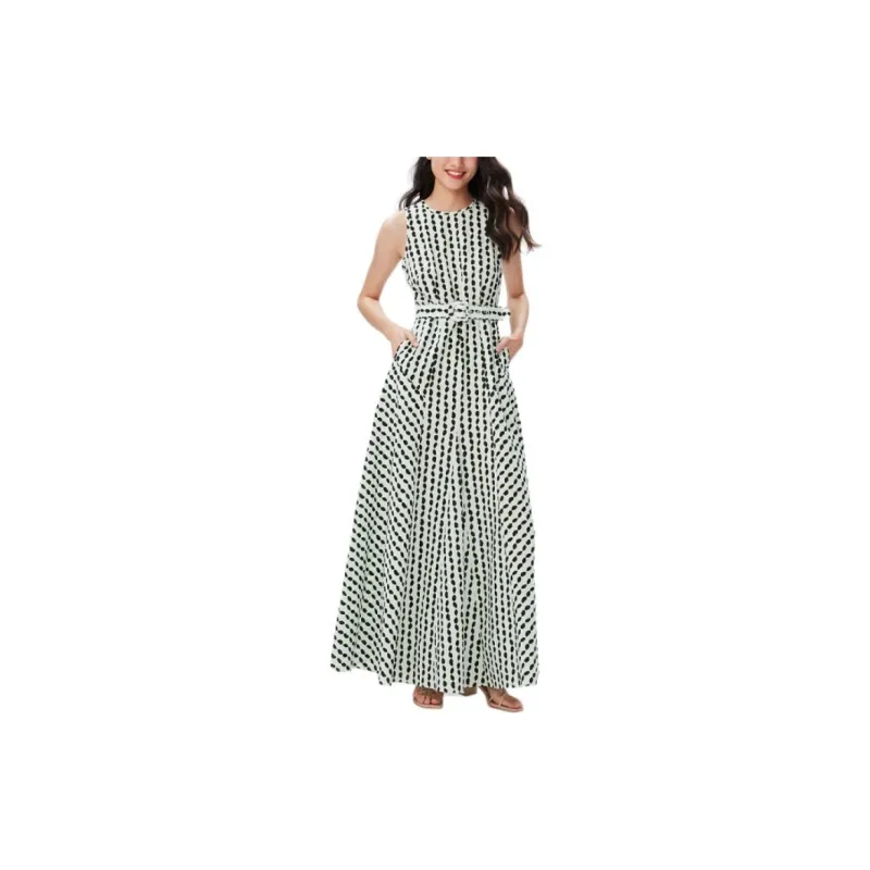 DVF Diane Von Furstenberg SS24 Sleeveless Dress Women's Multicolor-2