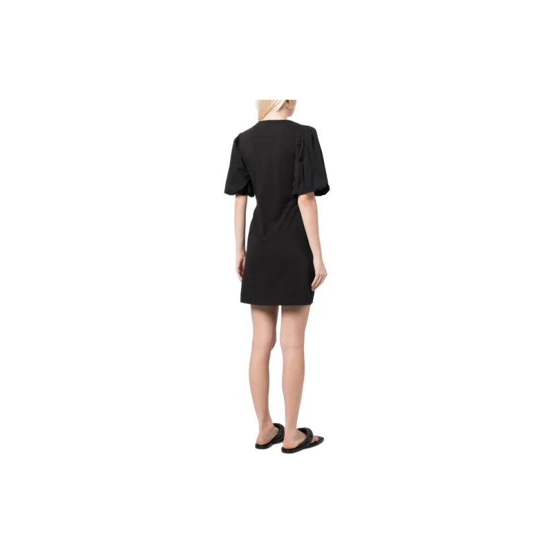 Cinq A Sept Bette Puff sleeve Dress-3