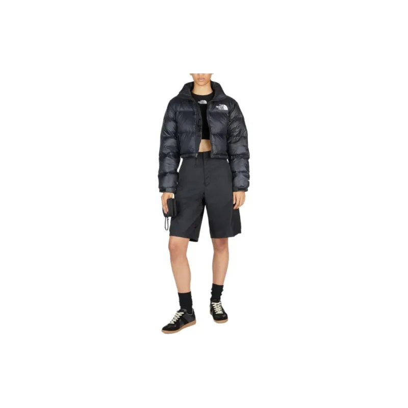 THE NORTH FACE Logo Embroidered Cropped Top-4
