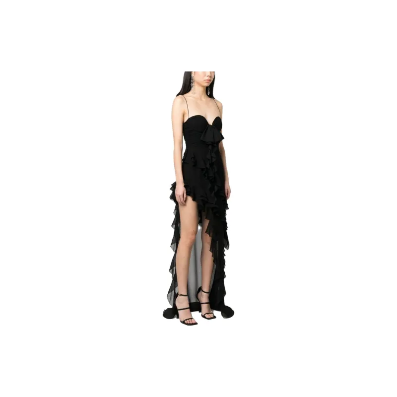 Alessandra Rich Slip Dresses Women's Black-1