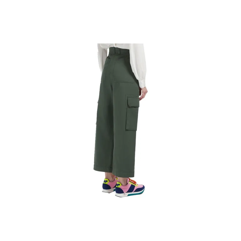 WEEKEND MaxMara Casual Pants Women's Green-2