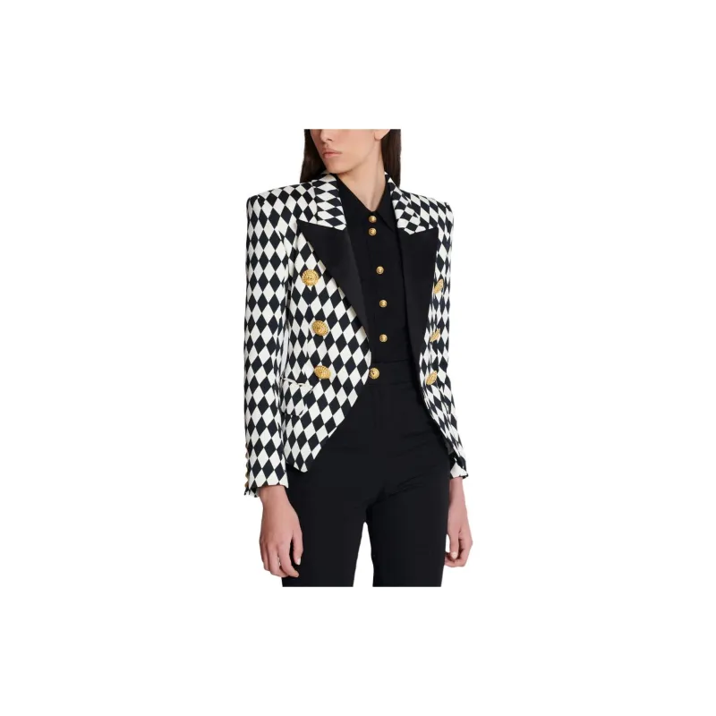 BALMAIN 6 Button Diamond Jacket-3