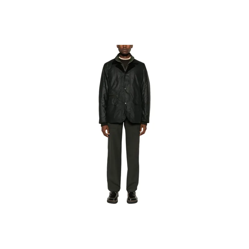 BARBOUR Craster Layered Zip Up Jacket-1