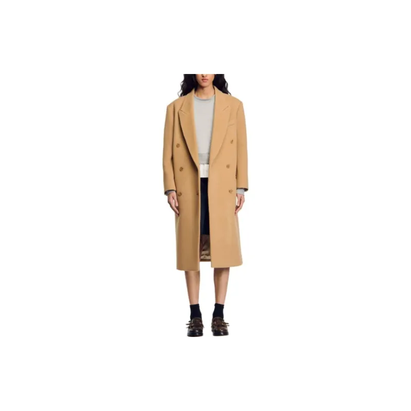 Sandro Double breasted Coat-2