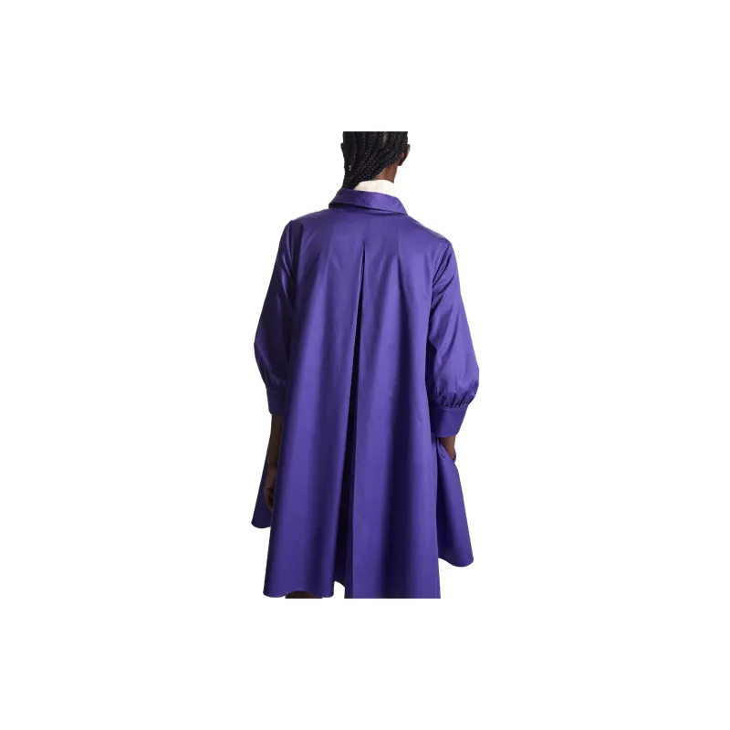 COS Long-Sleeved Dresses Women's Purple-1