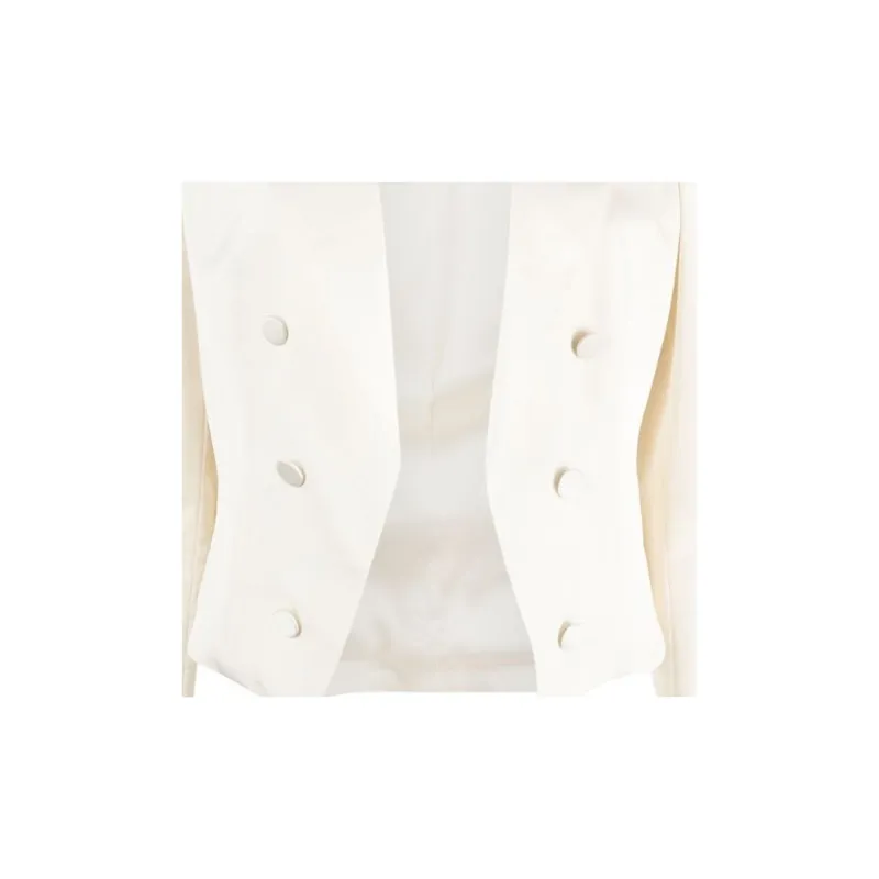 Polo Ralph Lauren Satin weave Cropped Blazer-5