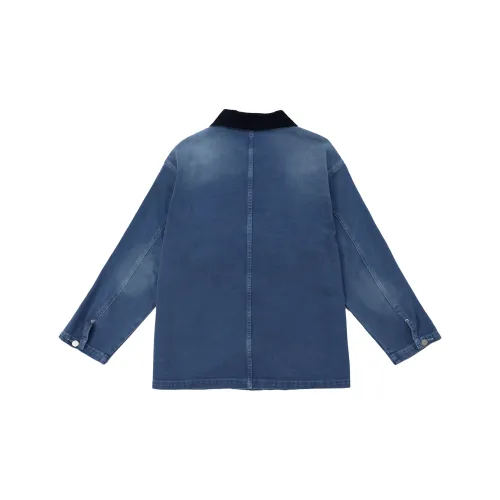 MJ STYLE Denim Jackets Women's Royal Blue