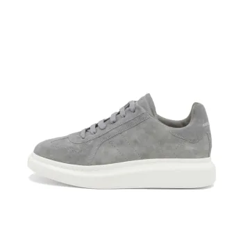 Alexander McQueen Oversized Sneaker Low Top Casual Shoes Men's Gray