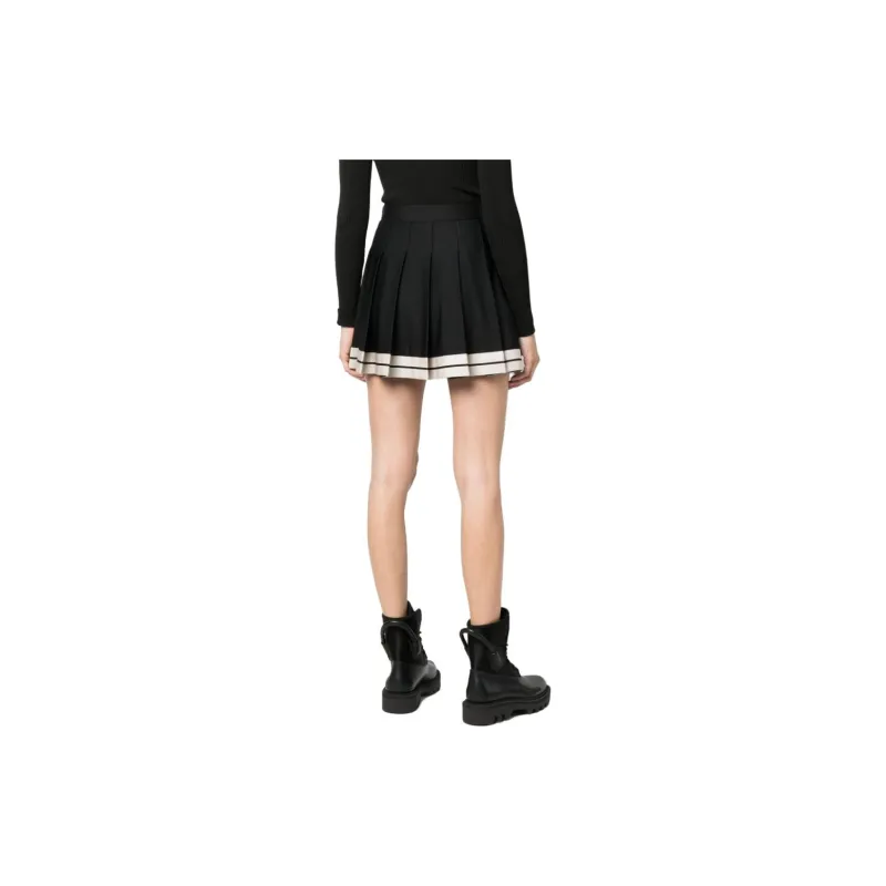 Moncler Casual Short Skirts Women's Black-2