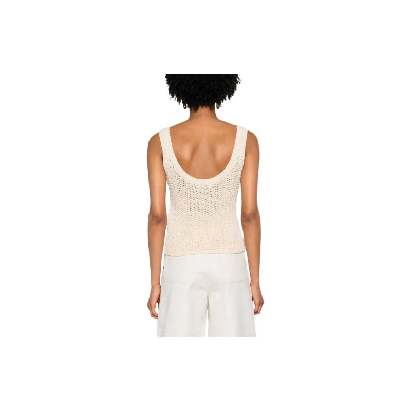 MaxMara Arrigo Crochet Top-2